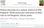 Protist diversity on a nature reserve in NW England—With particular reference to their role in soil biogenic silicon pools